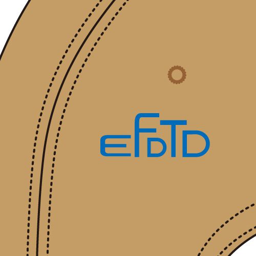 EF DOM TO DO イーエフダムトゥードゥー ロゴキャップ　バックロゴ